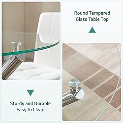Bacyion New Dining Table Chairs Set
