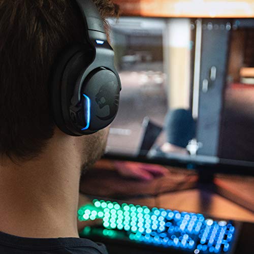 ROCCAT Khan Aimo - 7.1 Surround Gaming Headset, Hi-Res Sound, USB, Aimo LED Illumination, Mutable Real-Voice Microphone, Black