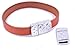KONMAY 5 Sets 10.0x2.0mm Antique Silver Dotted Magnetic Clasp for Flat Leather Cord