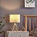 Hong-in Modern Gold Table Lamps Geometric Hollowed Out Base, 15.2