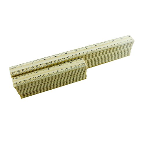 Amersumer 30PCS 12inch/30cm + 6inch/15cm Wooden Student Ruler Wooden School Rulers Office Ruler Measuring Ruler Teaching Ruler, 2 Scale,2 Size. - Thumbnail 4