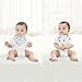 Labebe 10-piece Pack Baby Bandana Bibs Super Absorbent Soft Cotton - Baby Girls