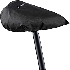 VAUDE Raincover for Saddles regenhoes, zwart, eenheidsmaat