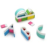 Kid O Alphabuild Magnetic Preschool Learn Your Letters Tiles