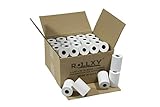 50 Rolls of Thermal Paper 2 1/4'' by 70' Verifone VX520 First Data FD400 Nurit 8000 8020 STP103