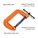 PONY Malleable Iron C-Clamp Set, 3-Piece, (1