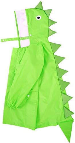 Rainbrace Kids Raincoat, Children Carton Waterproof Hooded Rain Coat Poncho