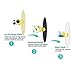 FATKITT Filters for Catit, Carbon Replacement Filter Compatible with Catit Fountain, Catit Flower Fountain, Catit Senses 2.0 water fountain, 8 Packs catit flower fountain filter