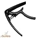 GUITARX X1 - The Original Guitar Capo for Acoustic and Electric Guitars, Ukulele, Banjo and Mandolin, Metal Blue