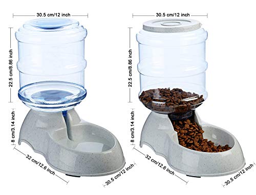 Elevated Cat Bowls for Food and Water, Adjustable 0 - 25° Tilted Raised Dish for Cats and Small Dogs, Stainless Steel Bowl Non Slip Feeding Stand Set (White)