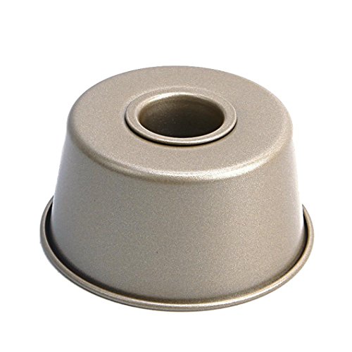 ManxiVoo Cake Baking mold Classic Nonstick Chiffon Bakeware mold Carbon Steel Fluted Cake Baking Pan Tool (Carbon Steel)