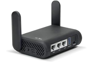 GL.iNet GL-A1300 Pocket VPN Travel Router - Portable Wi-Fi Router for Travel, Easy to Set up, Connect to Public & Hotel Wi-Fi
