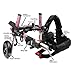 Walkin' Wheels Small Dog Wheelchair, Lightweight Dog Wheelchair for Back Legs, 11-14 lbs, for 3-6 inches Leg Height - Pink