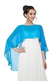 Hot Dresses Women's Chiffon Soft Shawl for Weddings Evening Wraps
