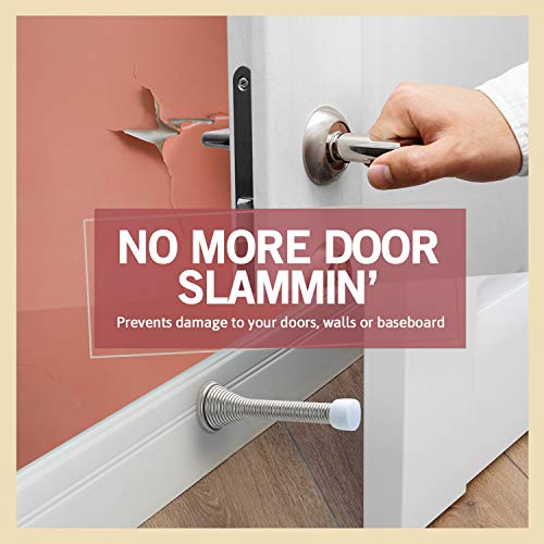 image for JD Jack N'Drill Door Stopper Satin Nickel Finish Door Stop 15 Pack - H