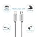 SGIN 3FT 2in1 Lightning and Micro USB Cable Nylon Braided Sync and Charging Cord Charger for iPhone 7/7Plus/6s plus/6s/6 plus/6/5s/5c/5, iPad/iPod, Samsung, HTC(Grey)