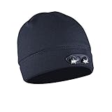 Panther Vision CUBWB-4737 Hand Free 4 LED Headlamp Beanie Cap, Navy, One size fits all