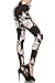 Leggings Depot Ultra Soft Women's Popular Best Printed Fashion Leggings Collection1 (Rosa De Provence)