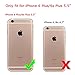 iPhone 6S Plus Case, iPhone 6 Plus Case, Love Sound [Gold Butterfly] [Wrist Strap] Luxury PU Leather Wallet Case Flip Cover Built-in Card Slots Stand for Apple iPhone 6S Plus / iPhone 6 Plus