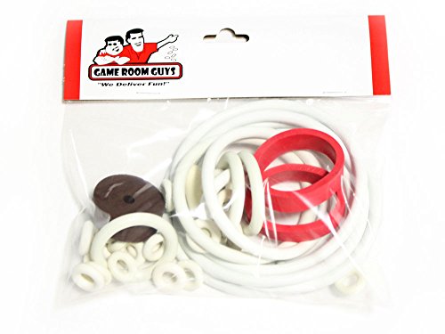 Williams Travel Time Pinball White Rubber Ring Kit
