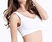 Alupper Padded Seamless High Impact Support for Yoga Gym Workout Fitness-Sports Bras (S, Beige+White+Black)