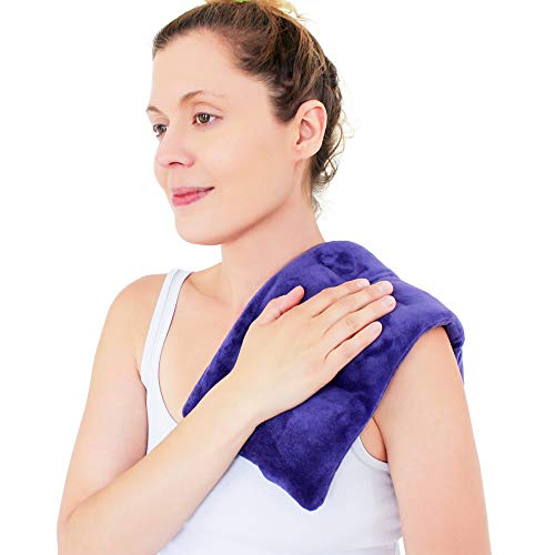 Heating Pad for Pain Relief-Natural Hot Therapy Pack,Great for Neck Waist Back and Abdomen,Microwavable and Resuable …