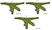 QinMi Lover Mens Sexy Underwear Pouch Briefs Thongs Funny G-string Army Green