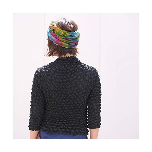 Casualbox Tie Dye Cinta Para El Pelo Hippie Moda Elástico Cabeza Envolver Tapa 60'S 70'S Retro Bandana Psicodélico Flor… | DeHippies.com