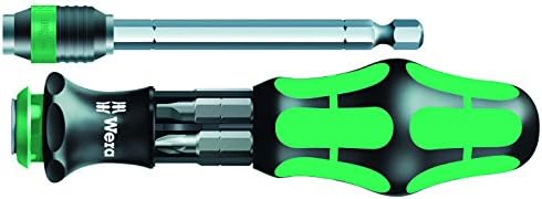 Wera - 05051024001 - Kraftform Kompakt 25, 7pc, Hard Black Handle and Soft Green Accents, Variety Pack - Image 5