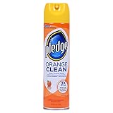 Pledge Orange Clean Furniture Spray, 9.7 Ounce, 3 Count