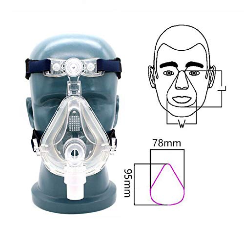 ixaer Medium Full F-ace M-Ask with Adjustable H-eadgear