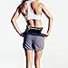 iAbler Holographic Fanny Pack for Women and Men Metallic 80s Shiny Fanny Packs with Adjustable Belt Fashion Waist Bum Bag for Party, Festival, Rave, Hiking, Trip