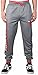 Ultra Game NBA Men's Soft Fleece Active Jogger Sweatpants Heather Charcoal Large