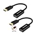 Cable Matters 2-Pack DisplayPort to HDMI Adapter (DP to HDMI Adapter is NOT Compatible with USB Ports, Do NOT Order for USB Ports on Computers) primary