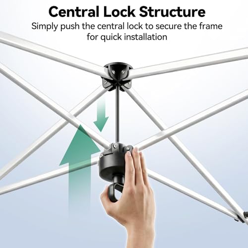 COBIZI 10x20 Pop Up Gazebo Review: One-Push Setup Canopy Tent with Mosquito Netting image 20