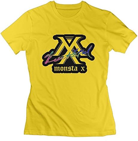 HIUYHIOJXN Kpop Monsta X Shirt Shownu I.M Minhyuk Wonho Women's Tee T-Shirt