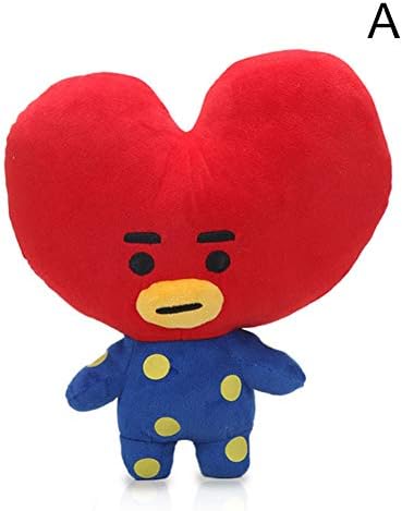Xinhua488 Cute Cartoon Animal Kpop BTS BT21 Bangtan Boy Plush Stuffed Toy Doll Pillow Cushion Home Decor Fans Gift (TATA)