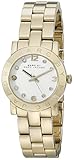 Marc by Marc Jacobs Women's MBM3057 Mini Amy Gold-Tone Stainless Steel Watch with Link Bracelet