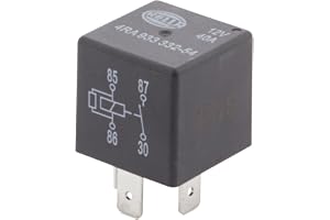 HELLA 933332541 Relay, Main Current - 12V - 4-pin Connector