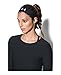 Under Armour Women's Armour Tie Headband, Black/Silver, One Size