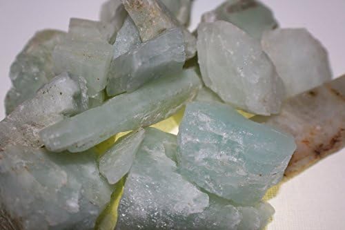 1100ct (1/2lb) Aquamarine Natural Rough Mine Run Stone of Courage