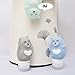3PACK Leakproof Travel Bottle Sets,2.6oz TSA Approved Refillable Squeezable Silicone Cosmetic Travel Tube Containers Accessories with Portable Clear Travel Bag for Liquid Toiletries(Bear)