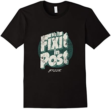 Mens We'll fix it in post. Funny XL Black