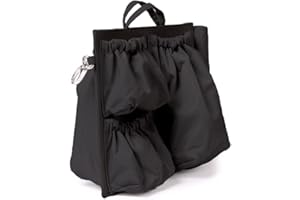 ToteSavvy Mini - Diaper Bag Organizer (Black, 9.5" x 9" x 5")