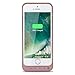 iPhone 5 / 5S / 5C / SE Battery Case,TQTHL Update [4800mAh] External Battery Backup Protective Charger Case for iPhone 5 / 5S / 5C / SE (Built-in USB Output Power Bank) LED Indicator Light - Rose Gold