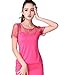 ZLTdream Belly Waltz Rumba Cha Cha Ballroom Dance Short Sleeve Top