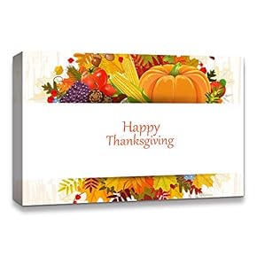 Canvas Wall Art Thanksgiving Day Theme...