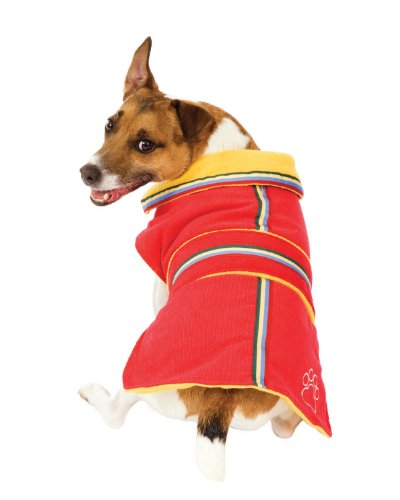 Fashion Pet Chelsea Corduroy Dog Coat, Red, X-Small, My Pet Supplies