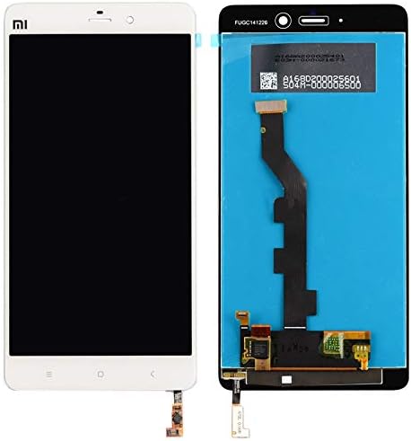 Alexander LCD Screen and Digitizer Full Assembly for Xiaomi Mi Note(White) Xone (Color : White)