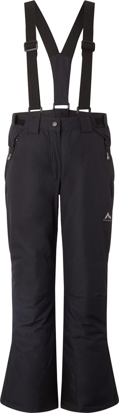 Mckinley Pants Eva Girls Pants - Black Night, 128